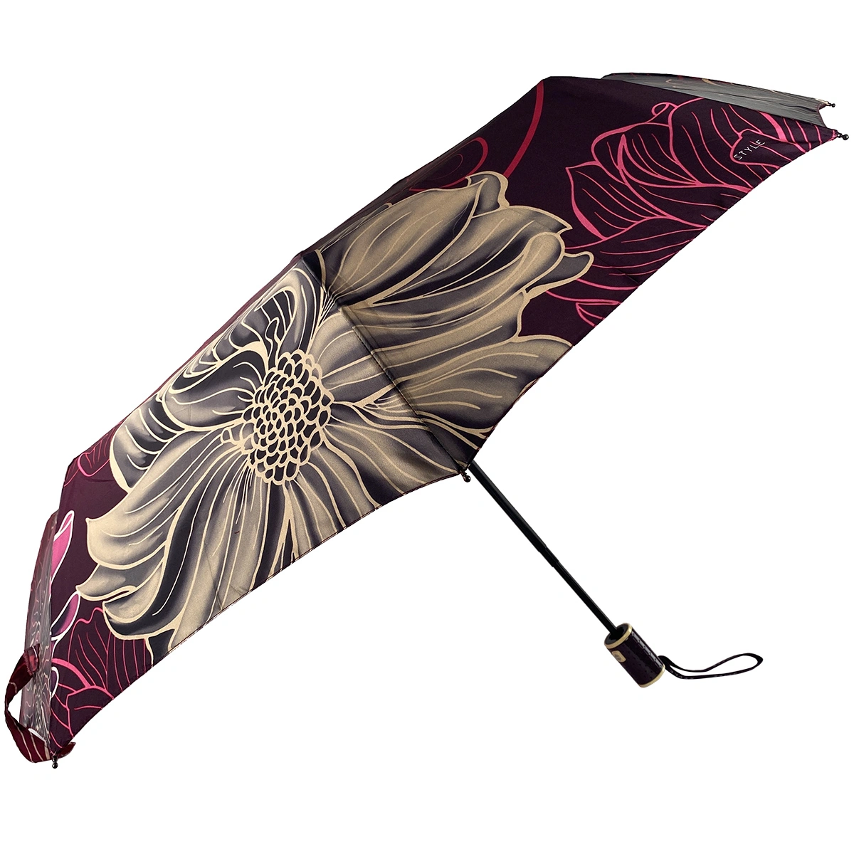 Зонт бордовый Style 1621 фото 1