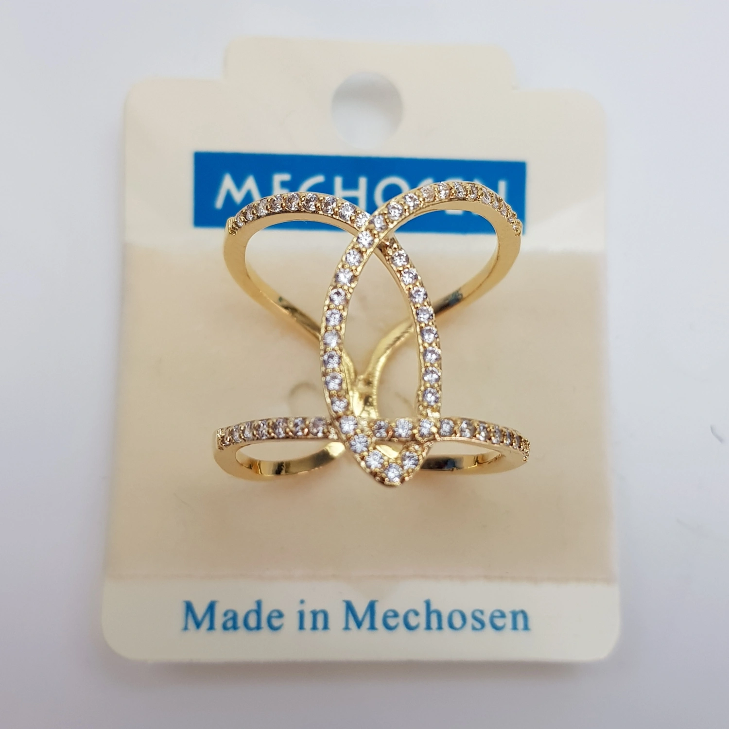 Кольцо для шарфа MECHOSEN MAMST00165 золот 9871-49 фото 1