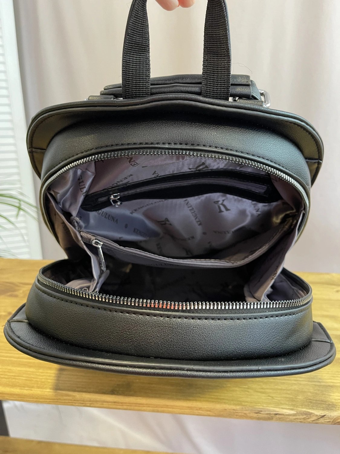 Сумка-рюкзак черный Vishnya 89801 фото 4