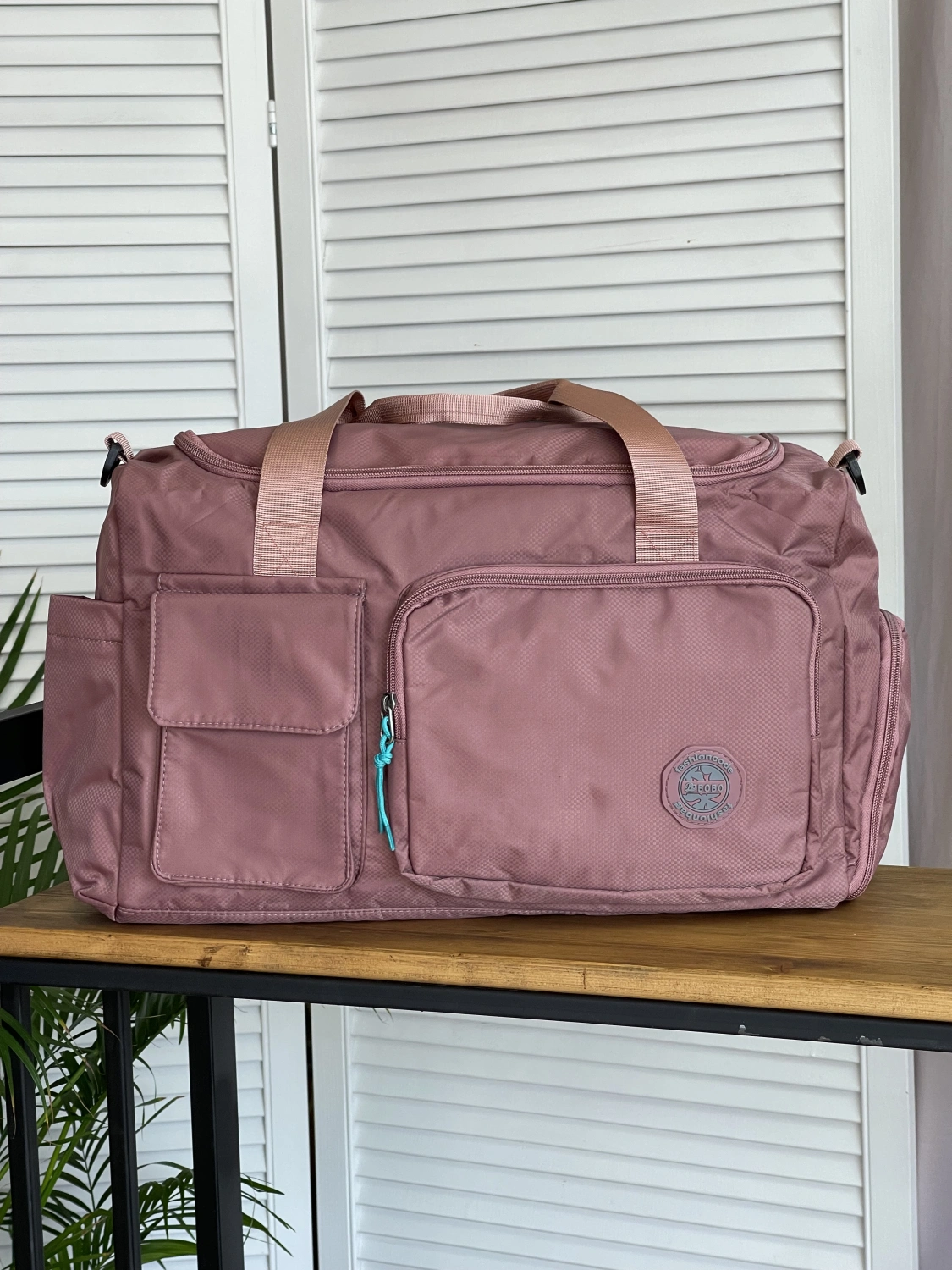 Дорожная сумка розовый BOBO 754 фото 1