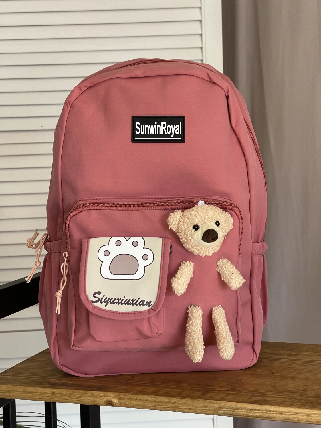Рюкзак розовый  5252 фото 1