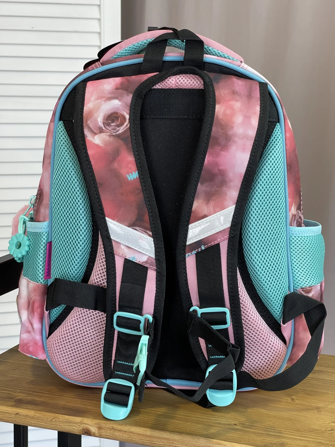 Рюкзак розовый Maksimm C127 фото 3