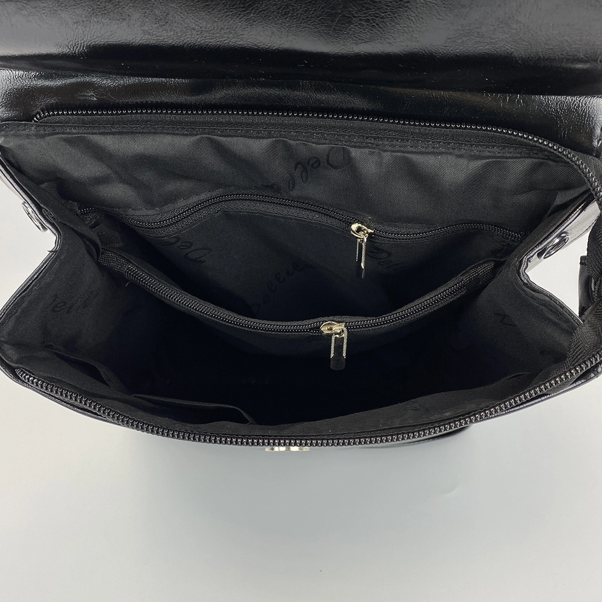 Сумка-рюкзак черный Dellilu H8030-31 фото 3