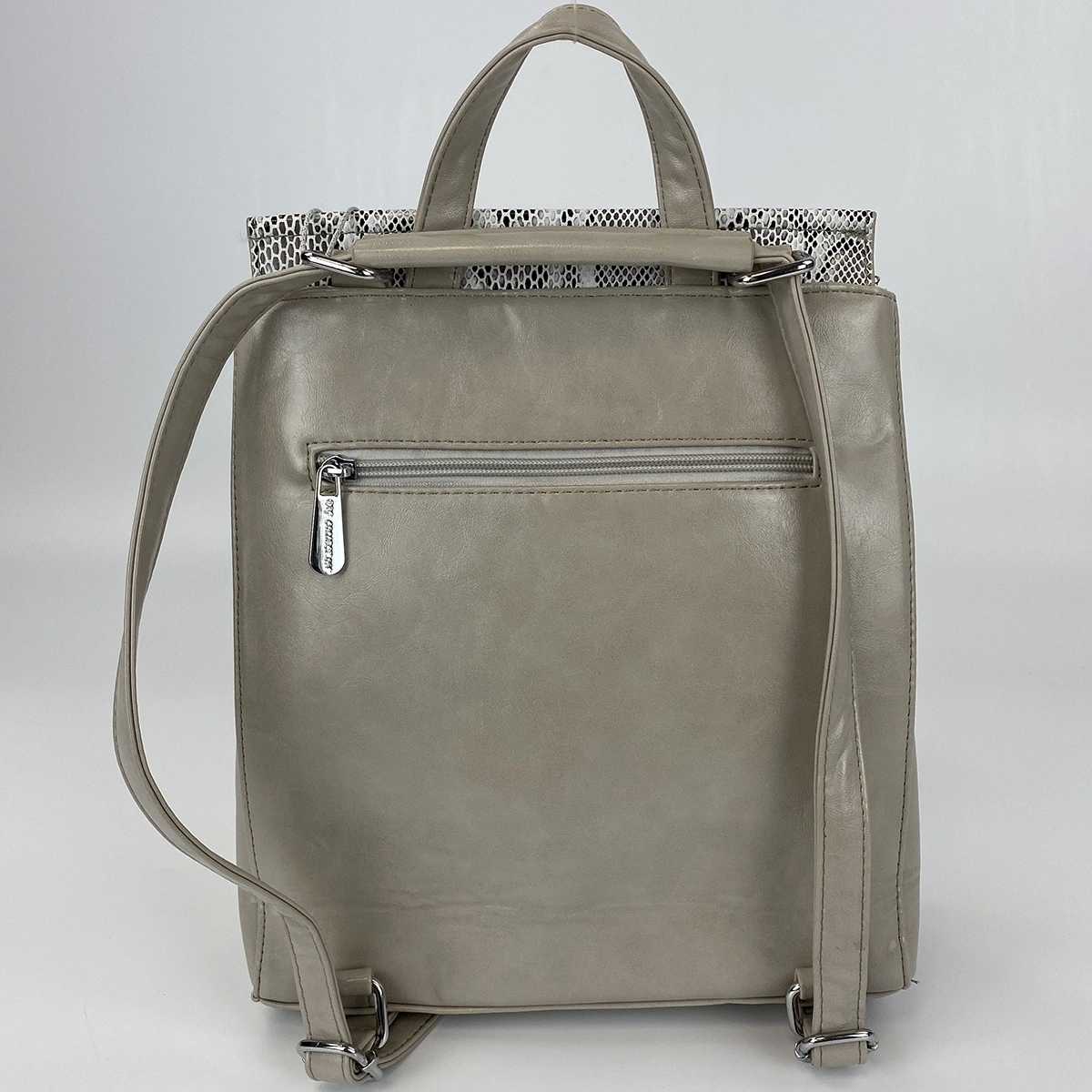 Сумка-рюкзак серый Dellilu Т8101-311 фото 2