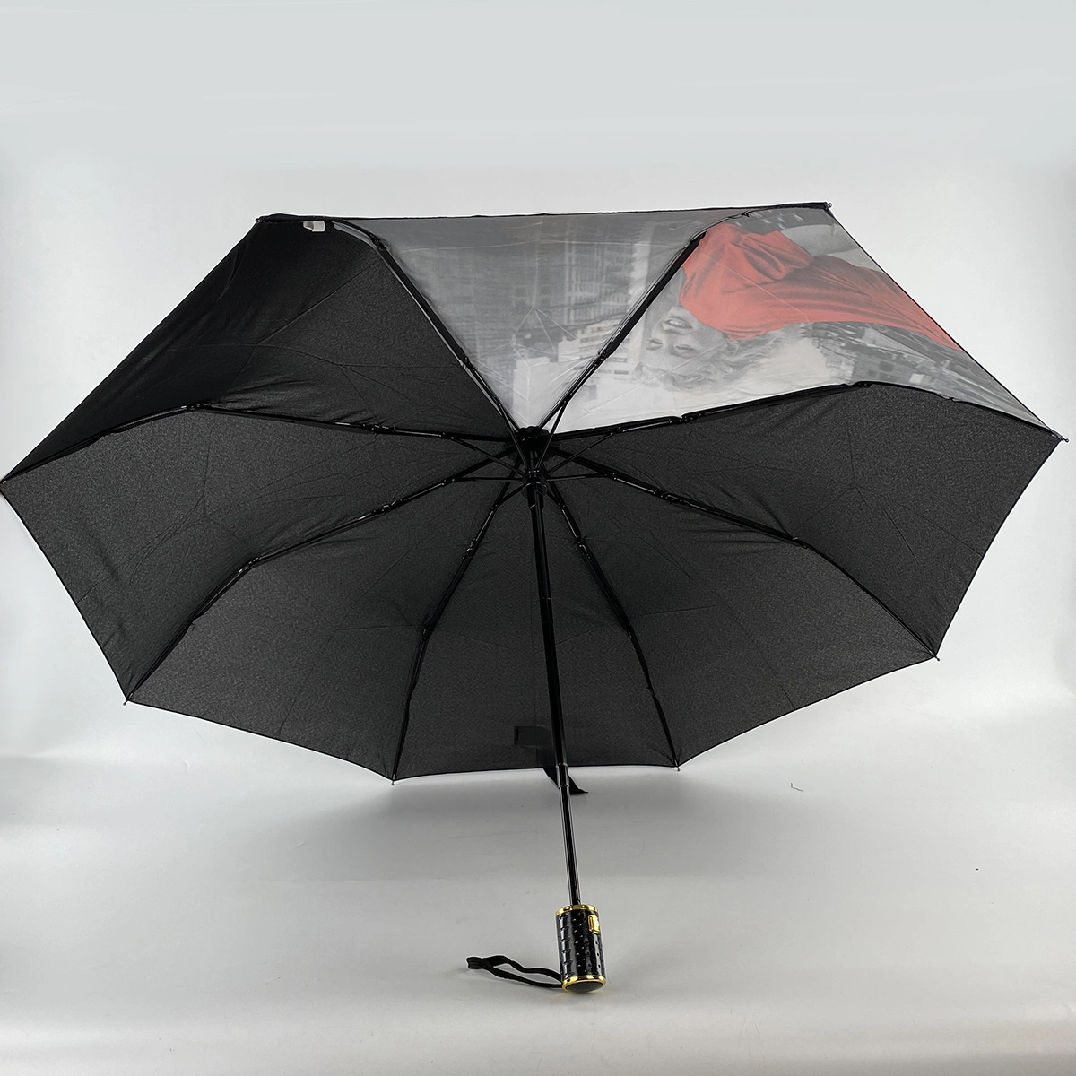 Зонт черный Zita 476 фото 2