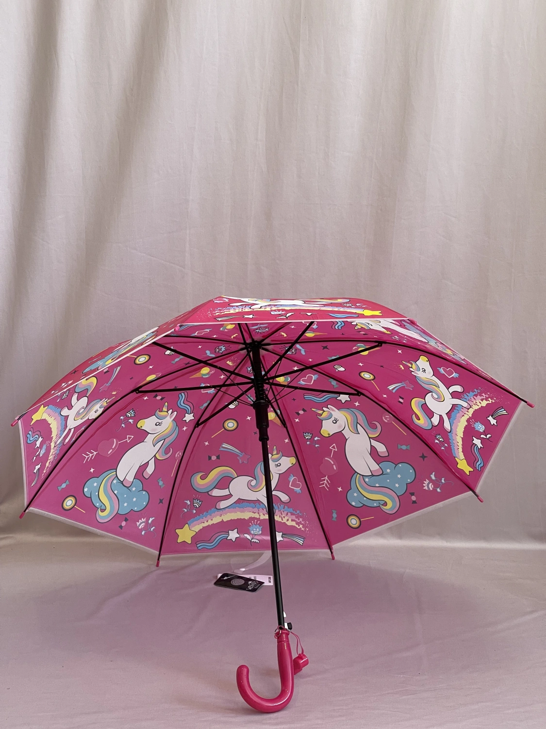 Зонт розовый Vento 3380 фото 2