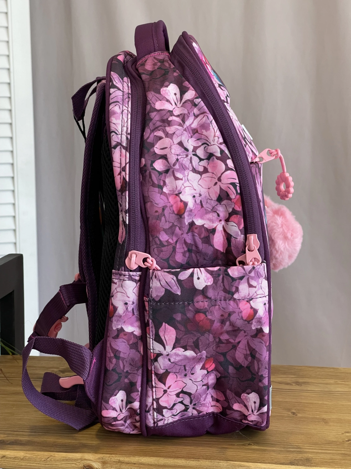 Рюкзак розовый Maksimm T018 фото 3
