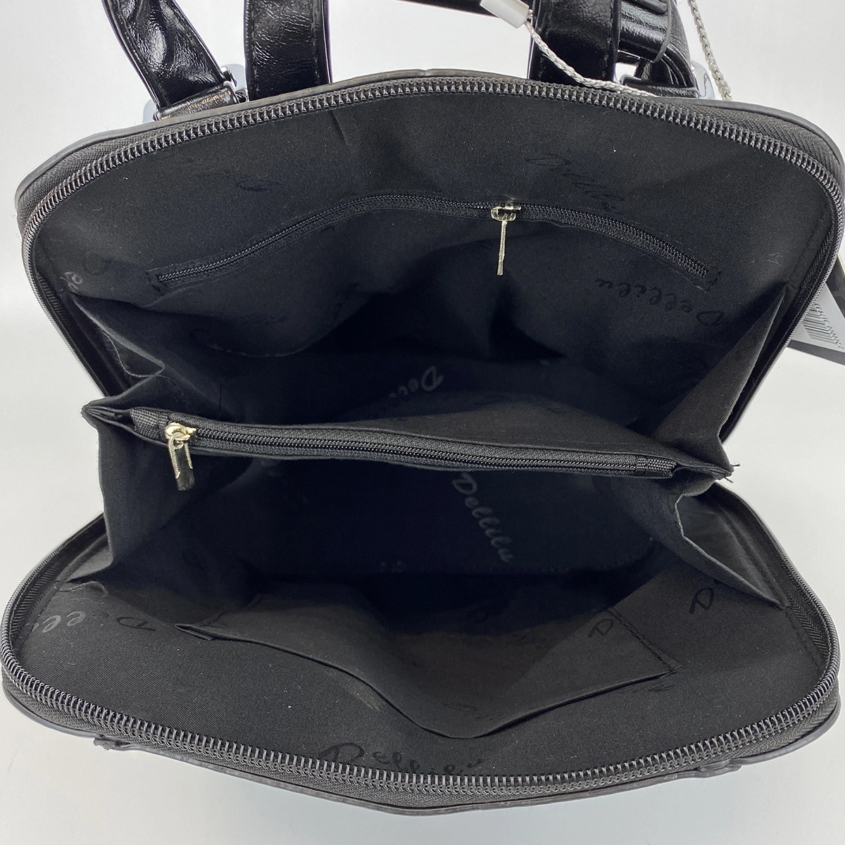 Сумка-рюкзак черный Dellilu H8609-311 фото 3