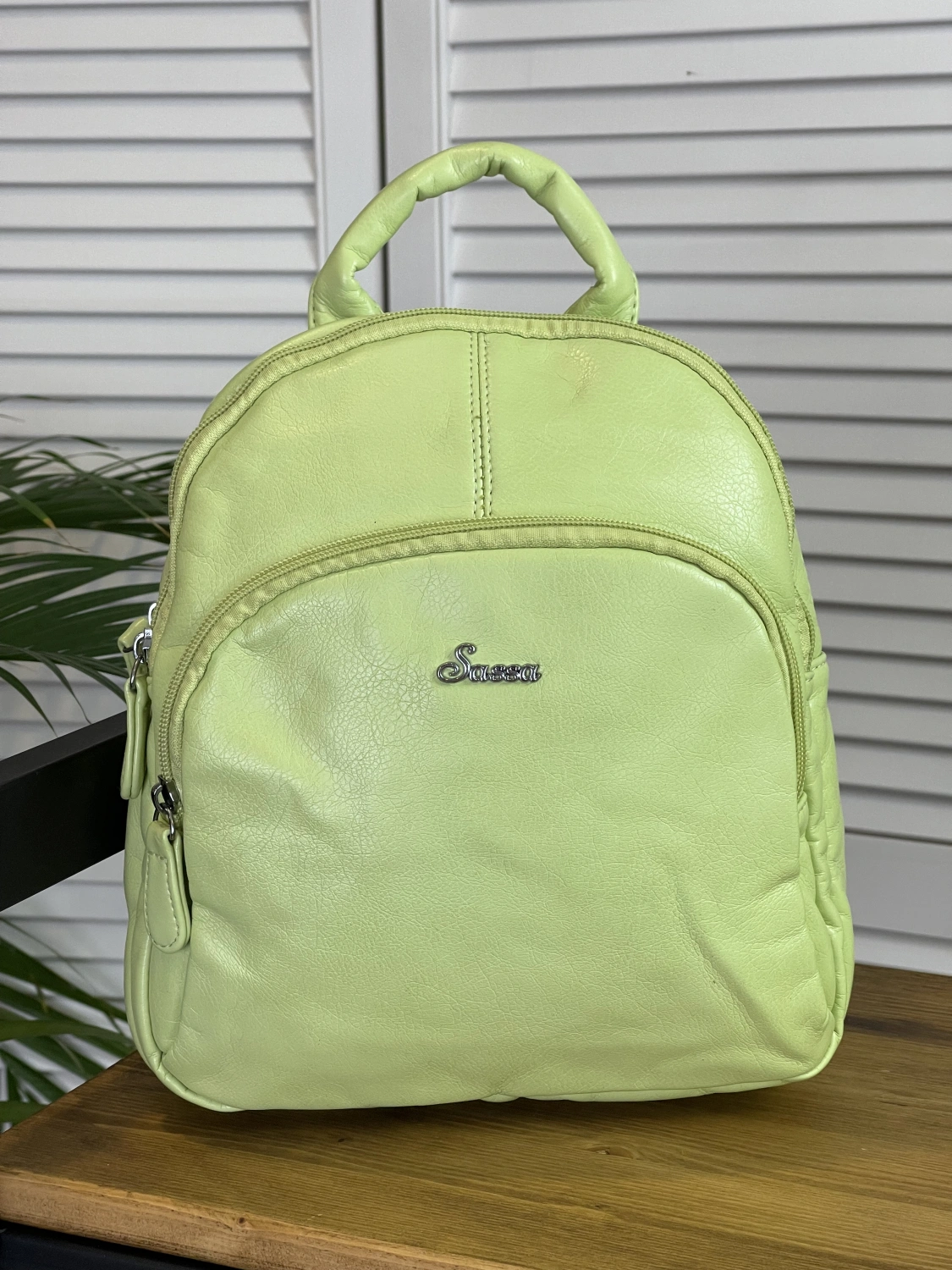 Рюкзак зеленый Sassa 901 фото 1