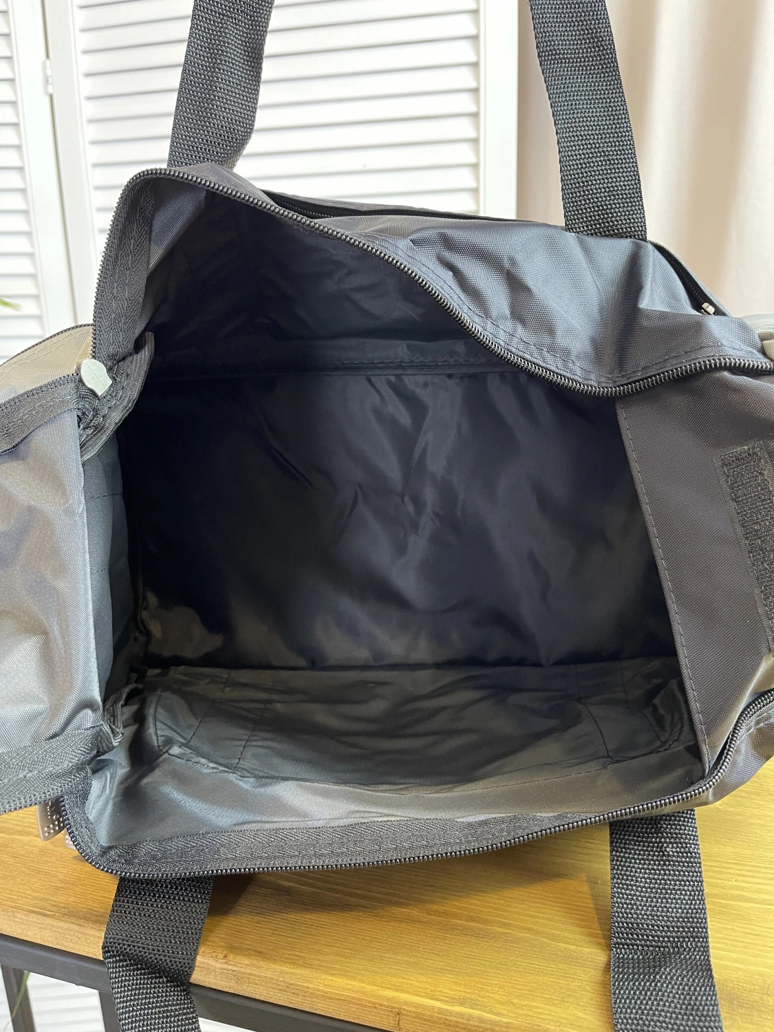 Спортивная сумка черный  C92 фото 2