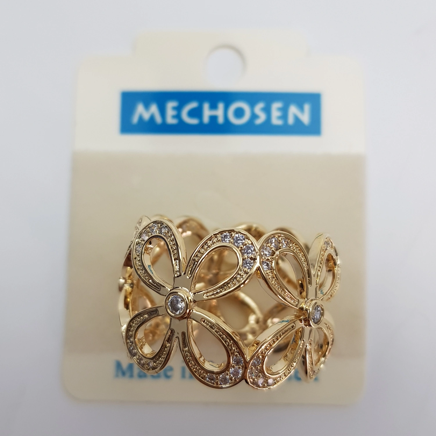 Кольцо для шарфа MECHOSEN MAM00197 золот 9870-49 фото 1