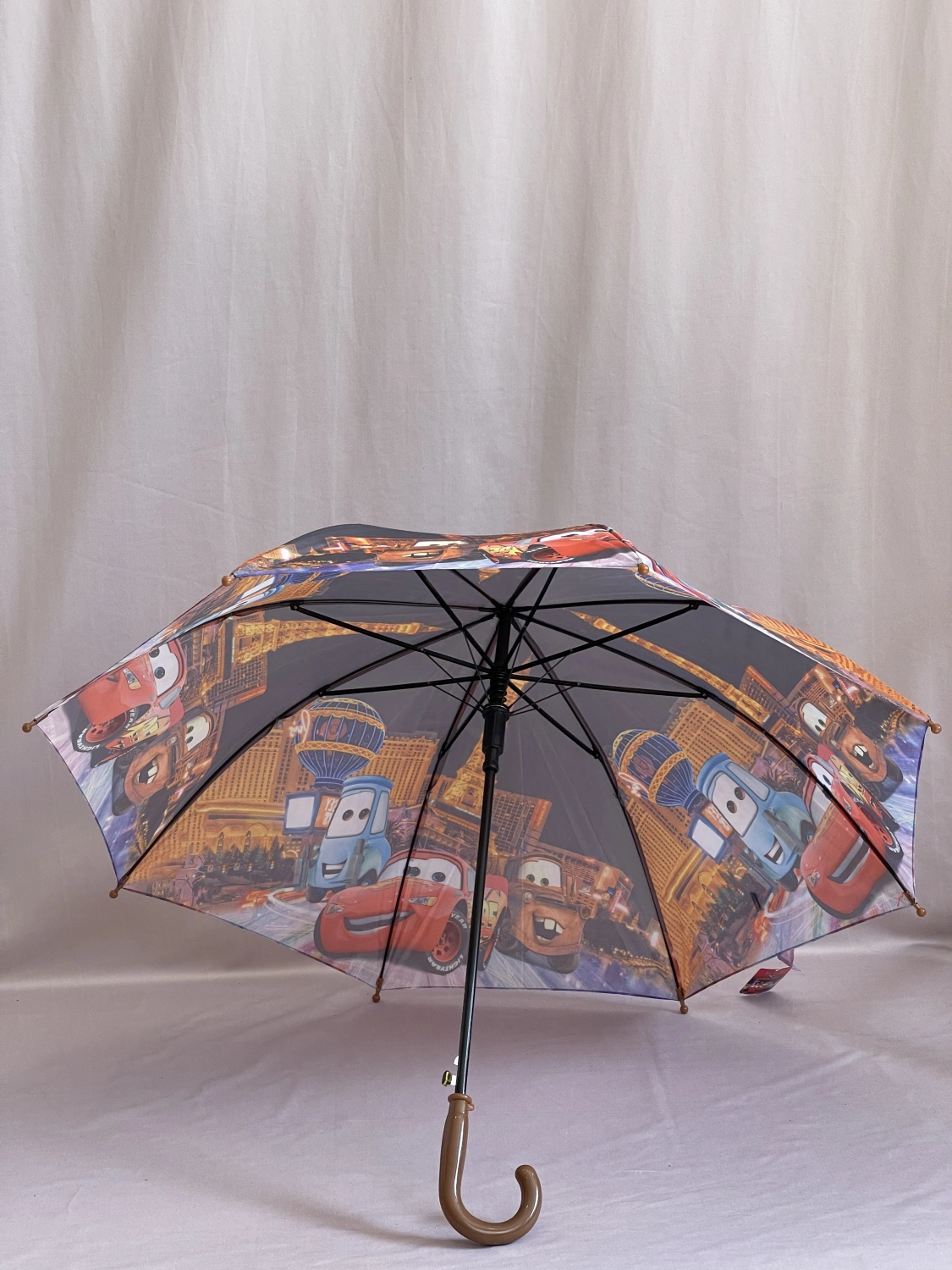 Зонт коричневый  1547 фото 2