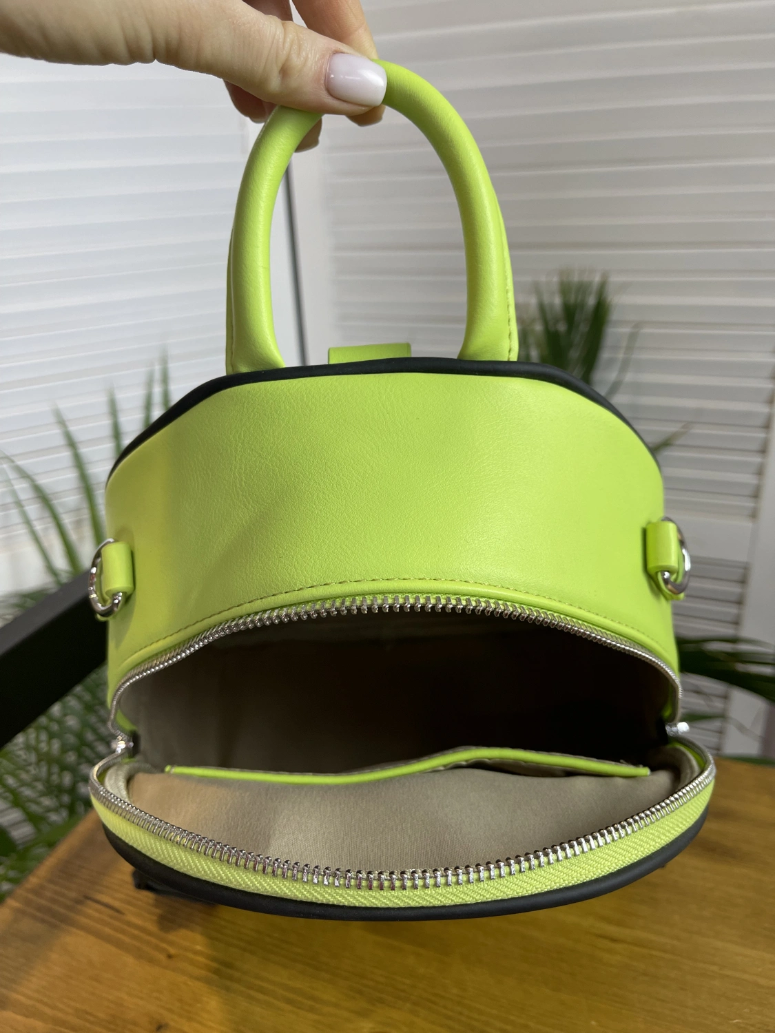 Рюкзак зеленый ALEX-MIA 9139 фото 3