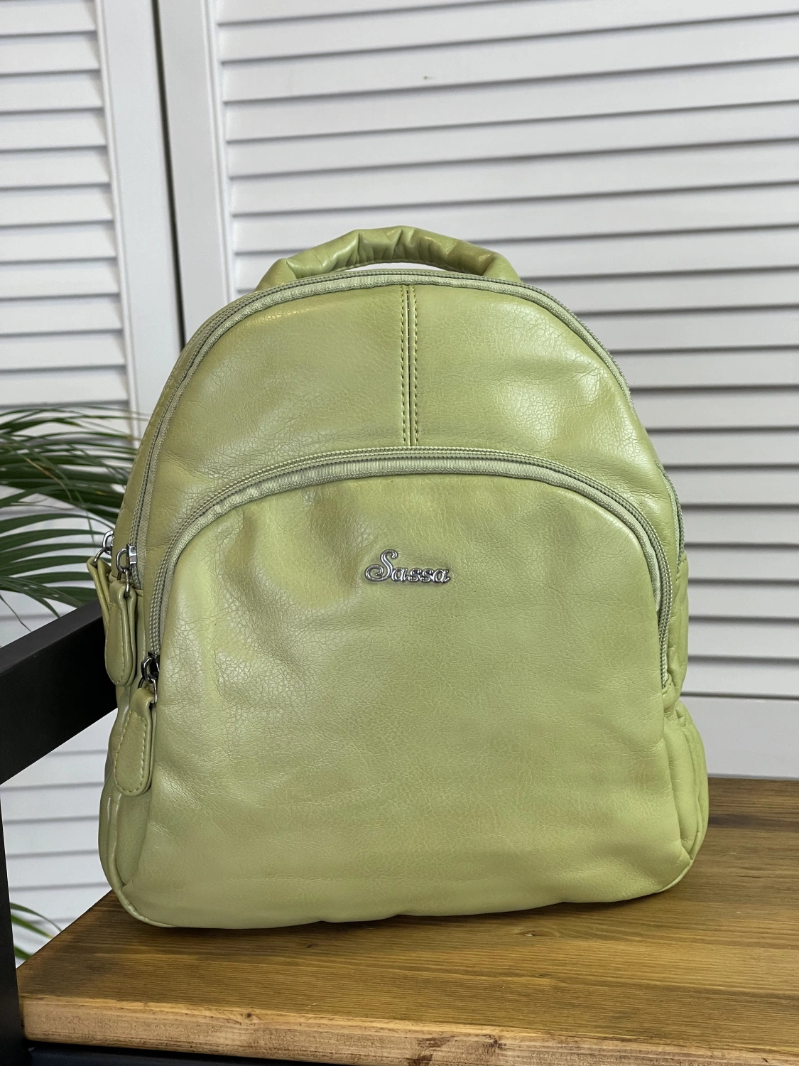 Рюкзак зеленый Sassa 901 фото 1