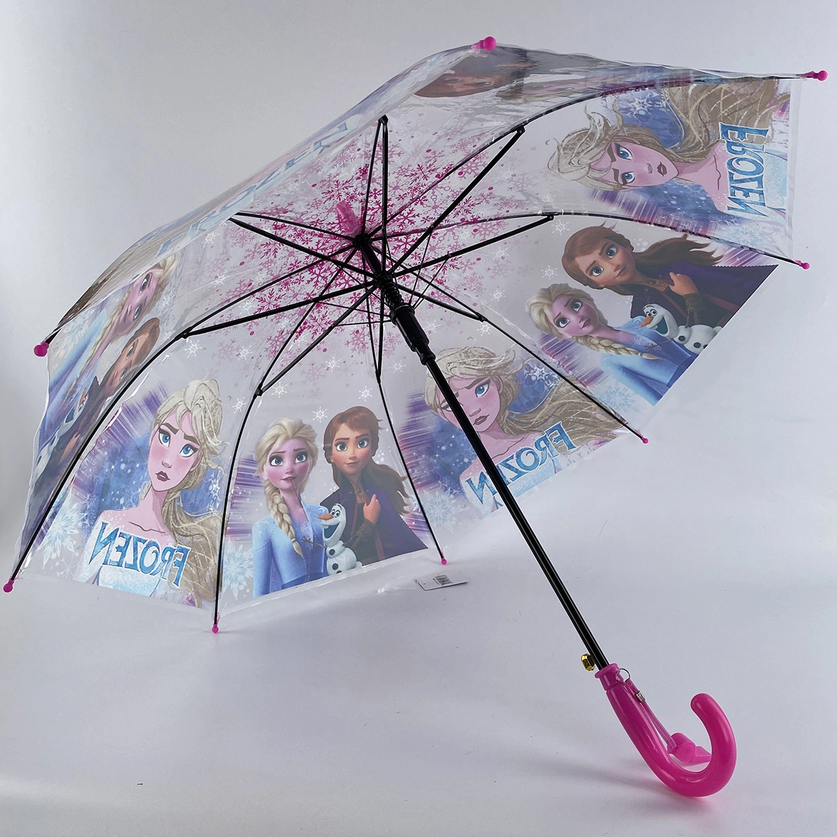 Зонт розовый  1568 фото 2
