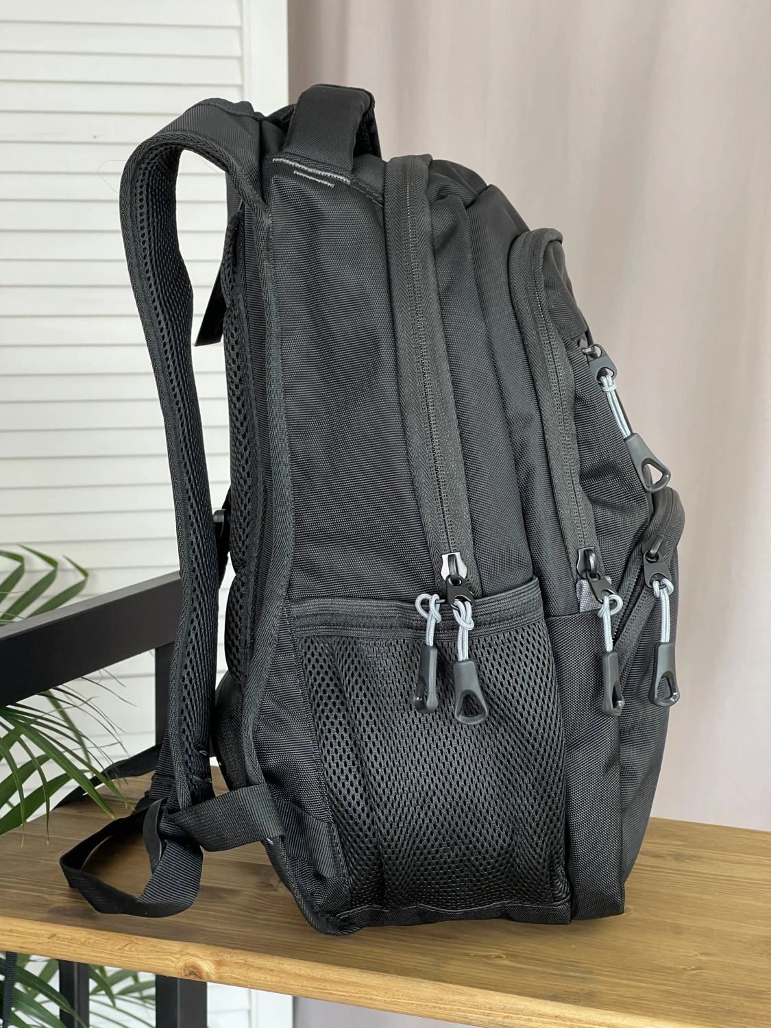 Рюкзак черный Maksimm E069-3 фото 2