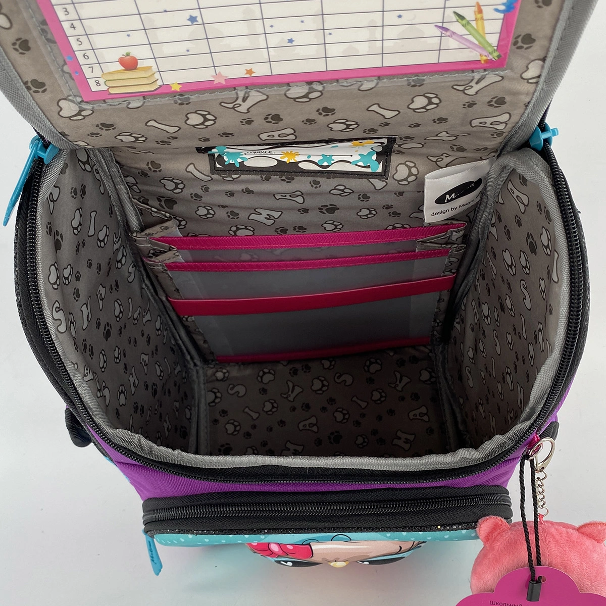 Рюкзак фиолетовый Maksimm М616 фото 3