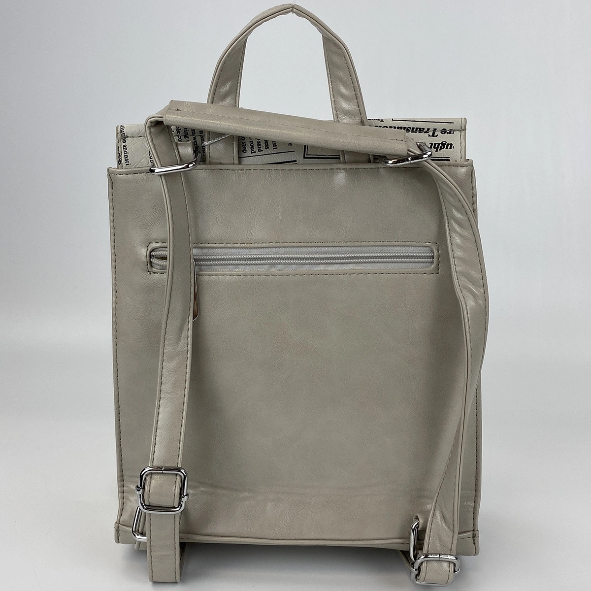 Сумка-рюкзак серый Dellilu H8030 фото 2