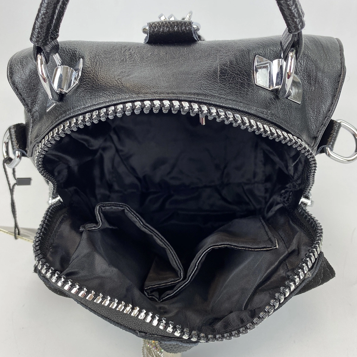 Сумка-рюкзак черный  925 фото 4