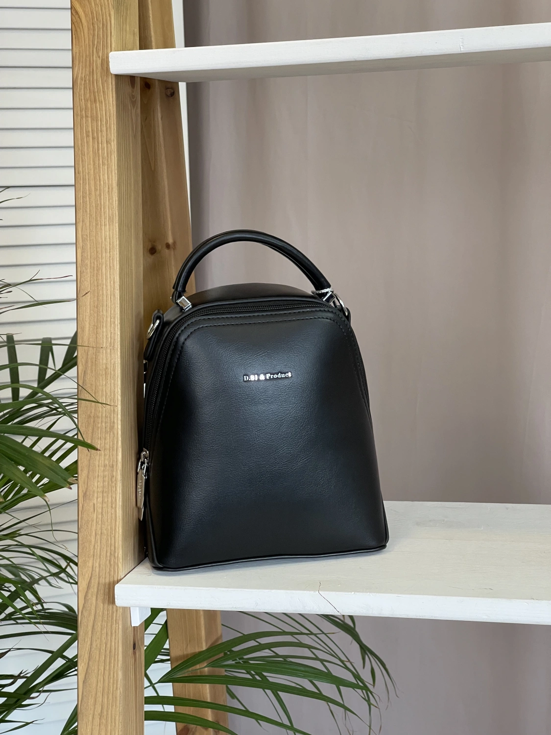 Сумка-рюкзак черный Fashion 882528 фото 4