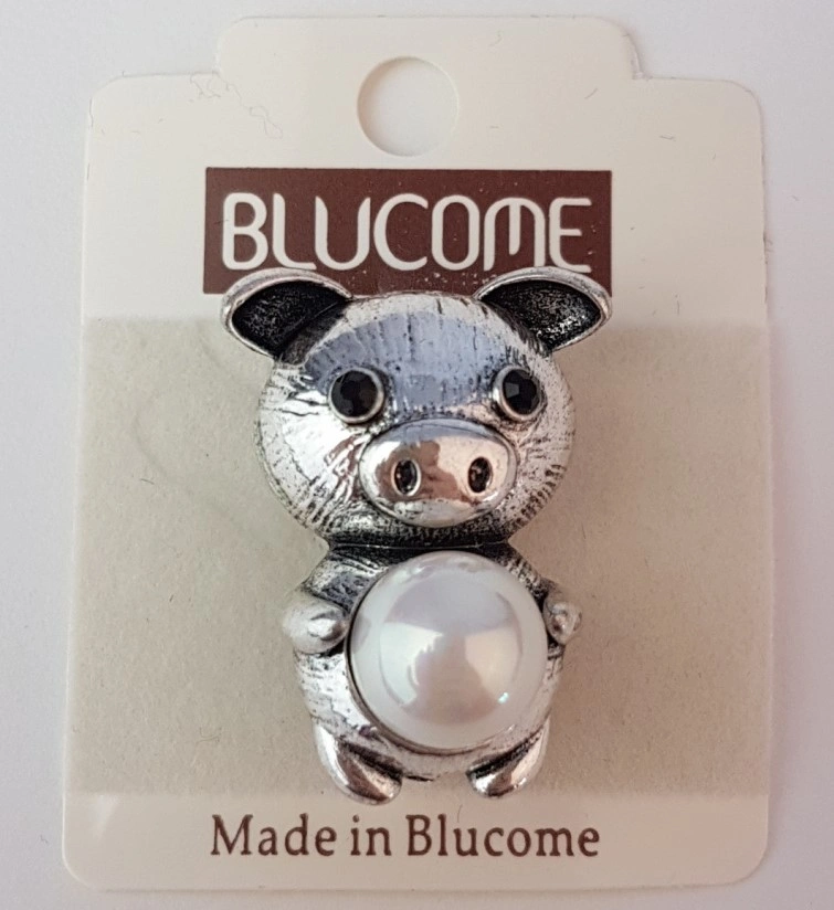 Брошь Blucome MAM2839 серебро