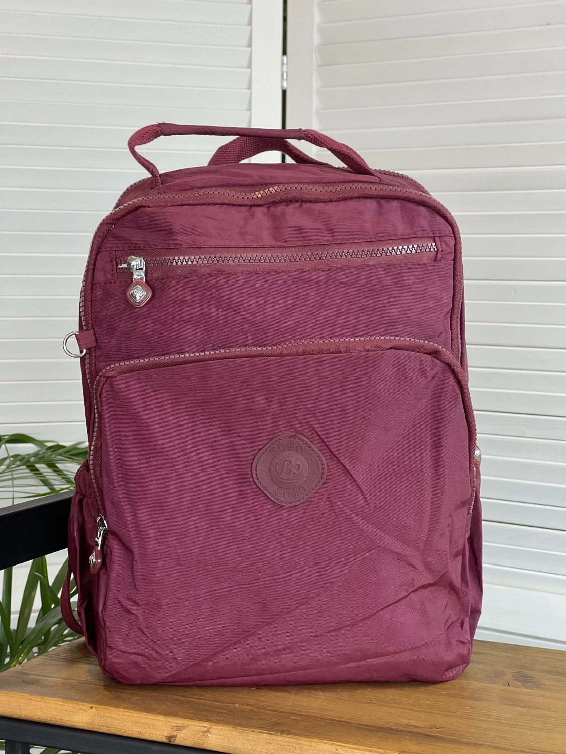 Рюкзак бордовый BOBO 1304 фото 1