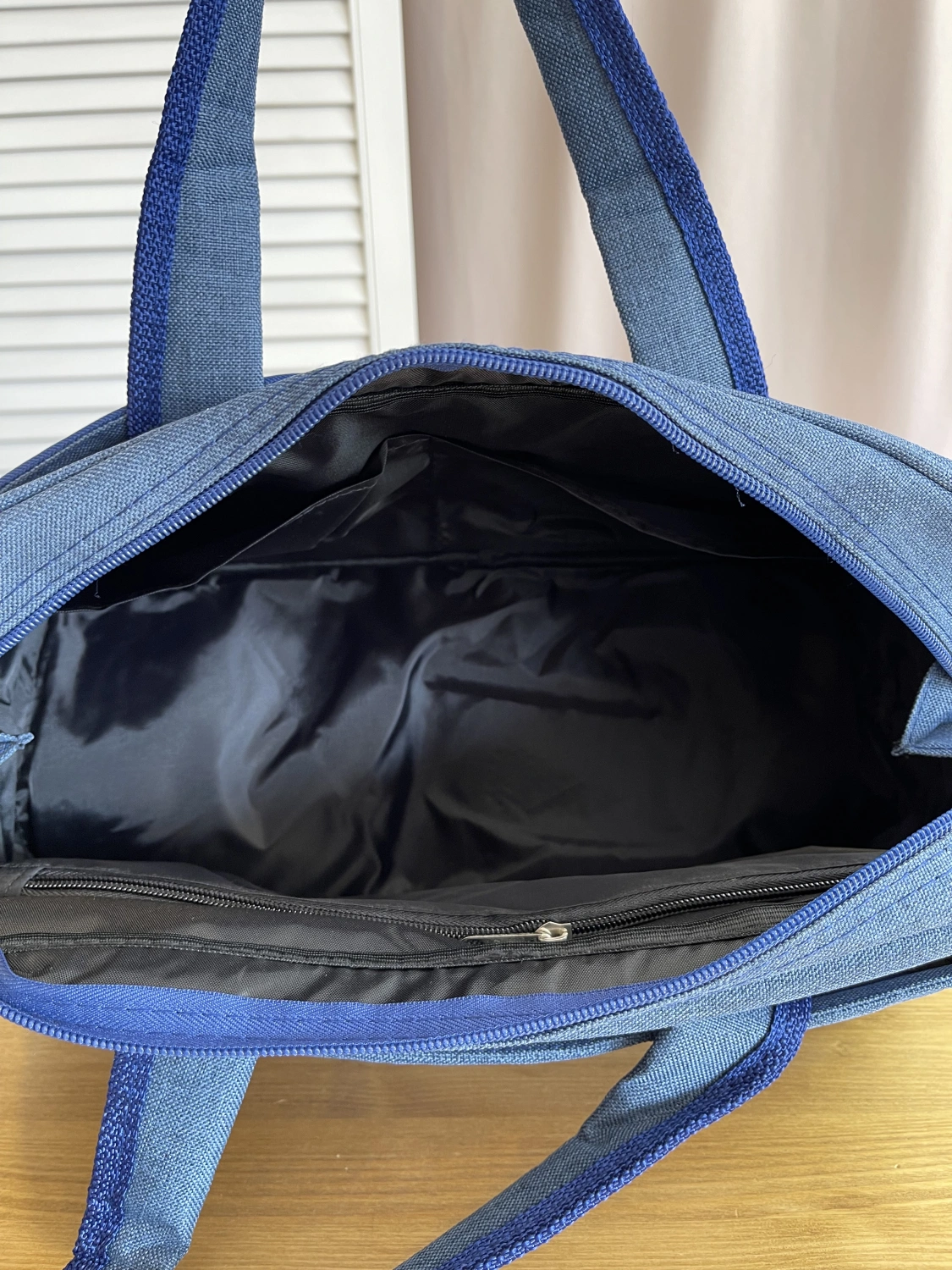 Дорожная сумка синий Хteam  С81.5 фото 2