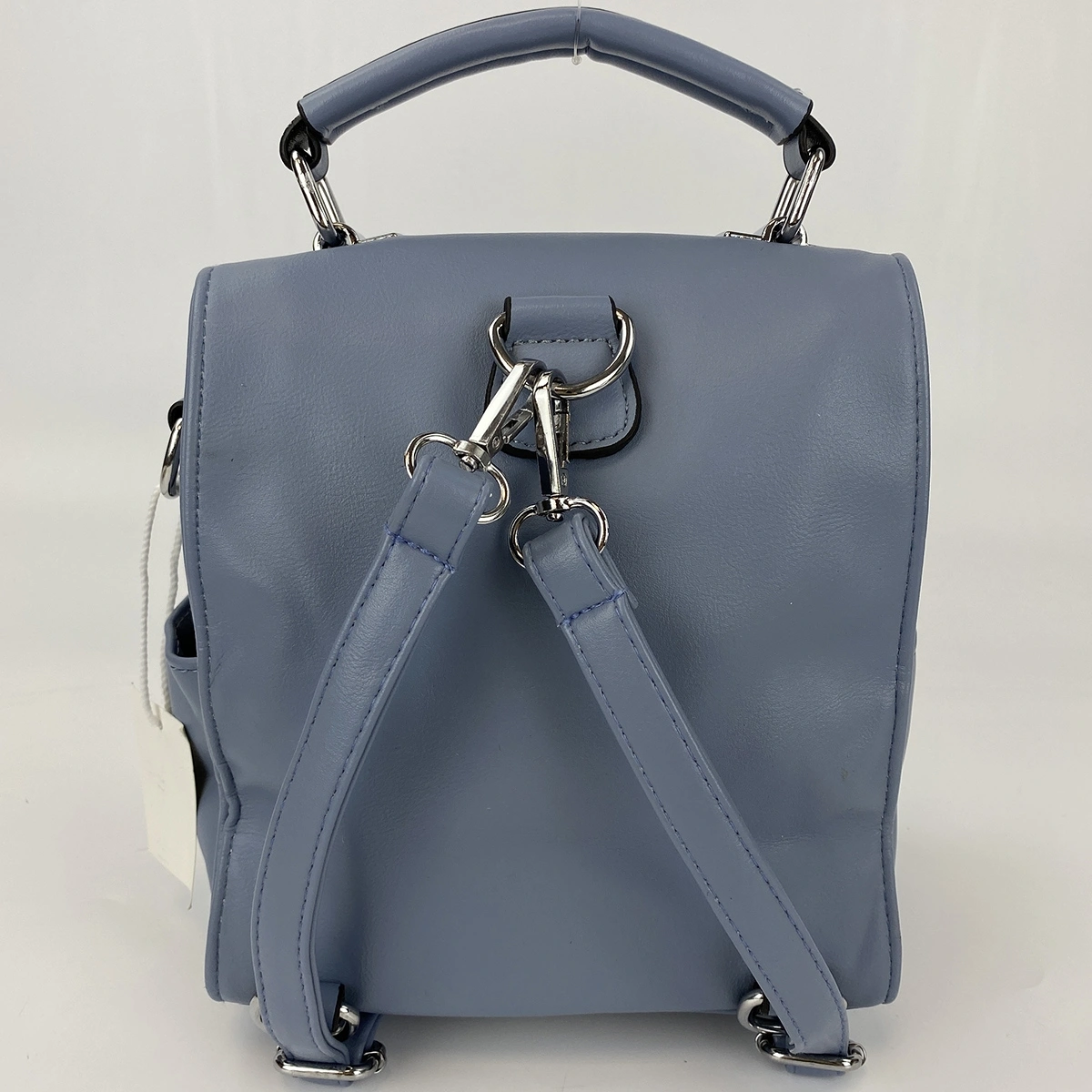 Сумка-рюкзак голубой  8308 фото 3