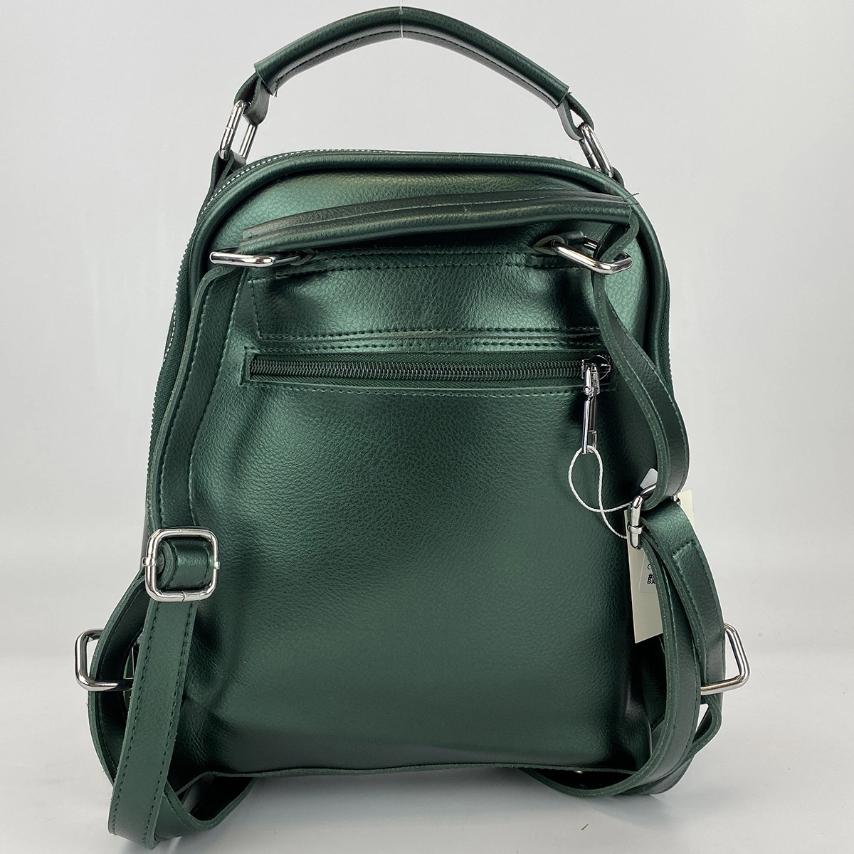 Сумка-рюкзак зеленый  697-5 фото 2