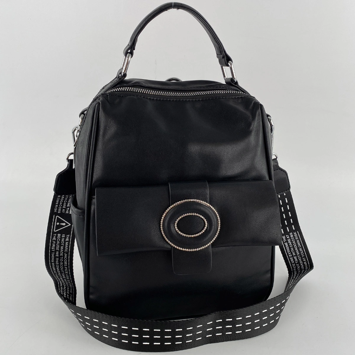 Сумка-рюкзак черный Vеlina Fabbiano VF592476-2 фото 2