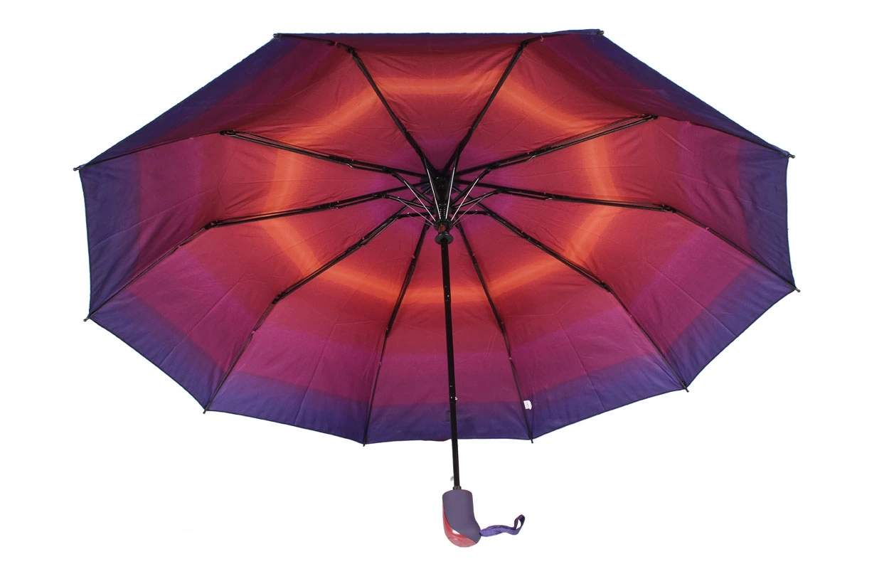 Зонт жен West 4270 фиолет/рыж 2657-32 фото 3