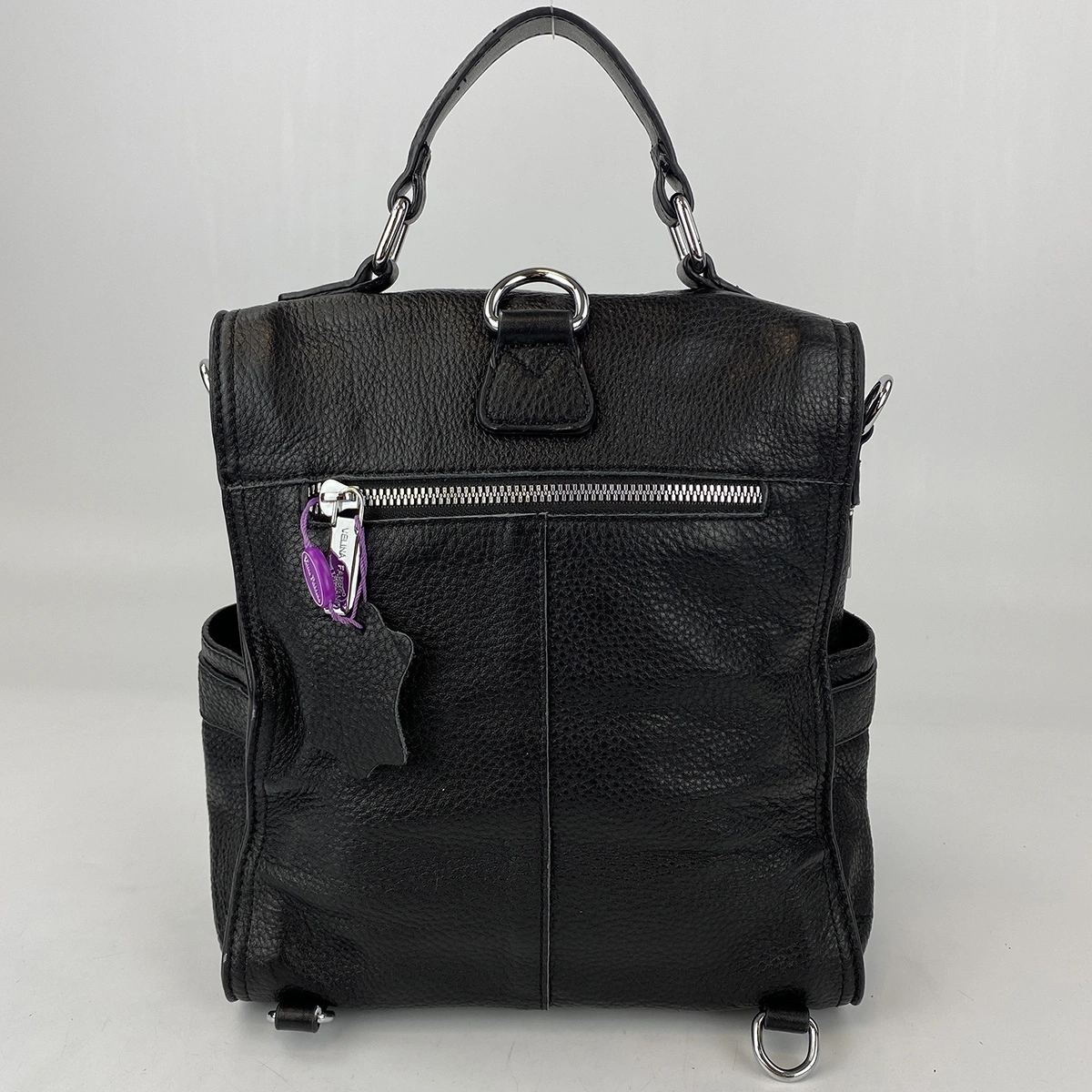 Рюкзак черный Velina Fabbiano VF99081 фото 2