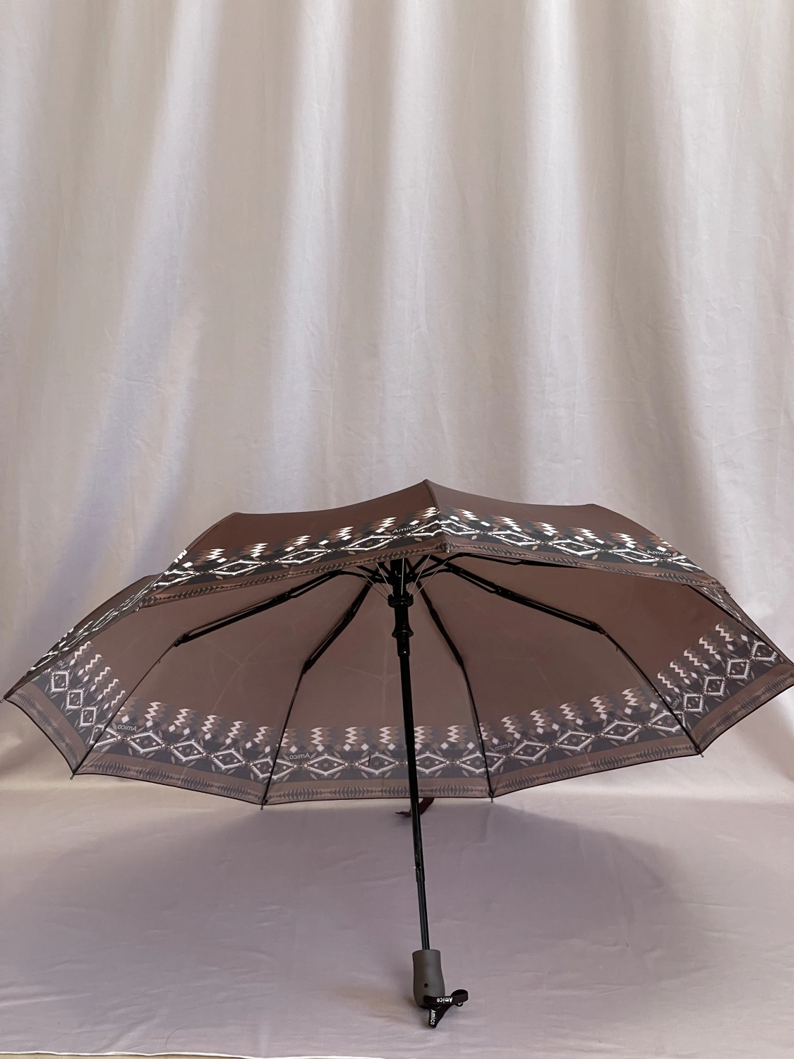 Зонт коричневый Amico 1326 фото 2