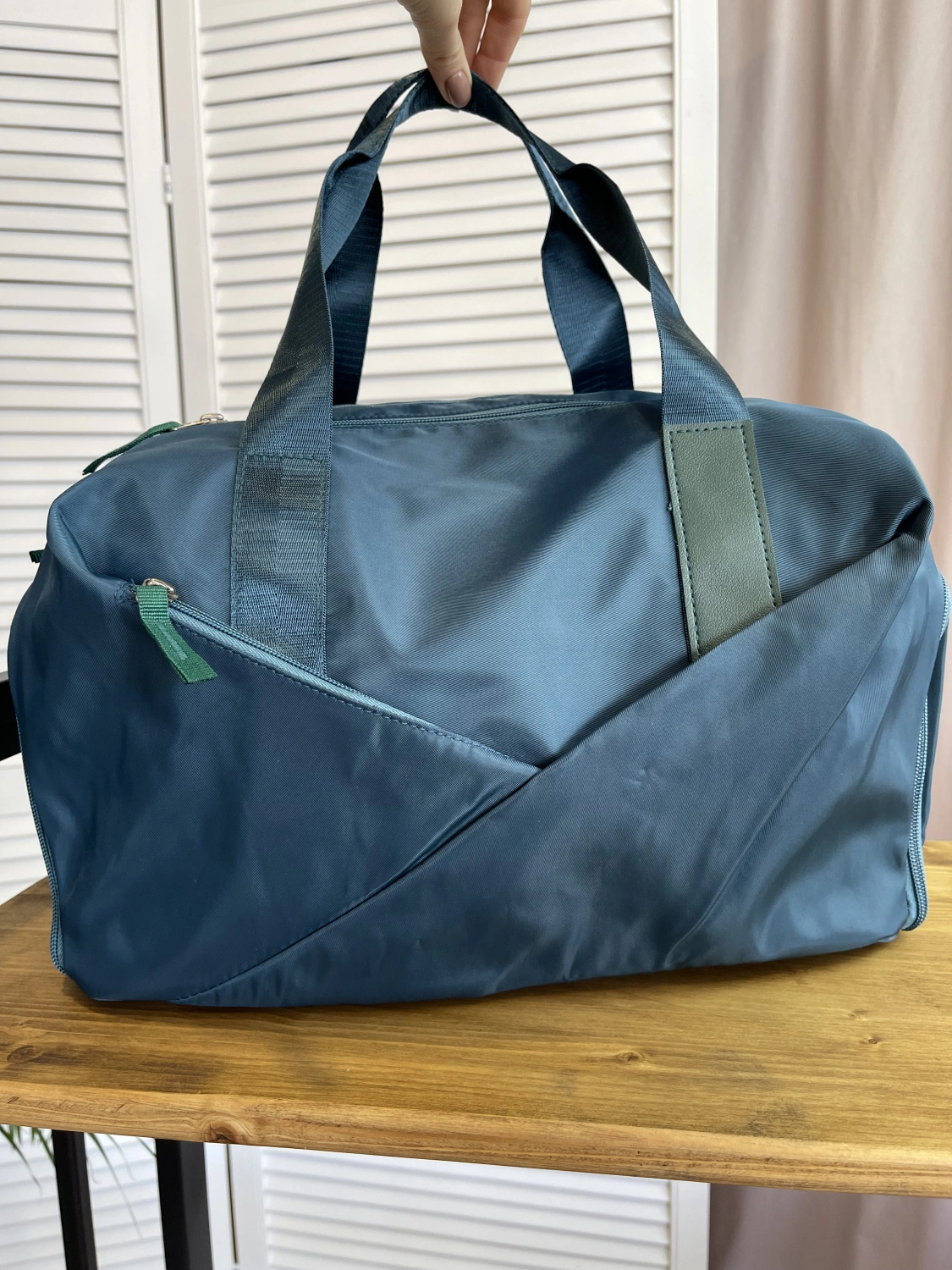 Спортивная сумка зеленый Loui Vearner 9858 фото 1