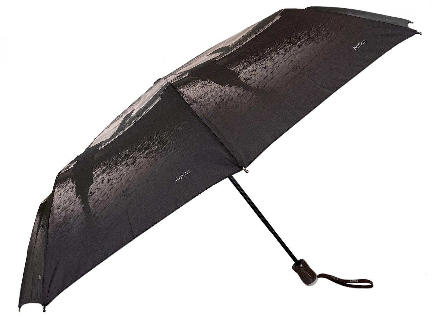 Зонт серый Amico