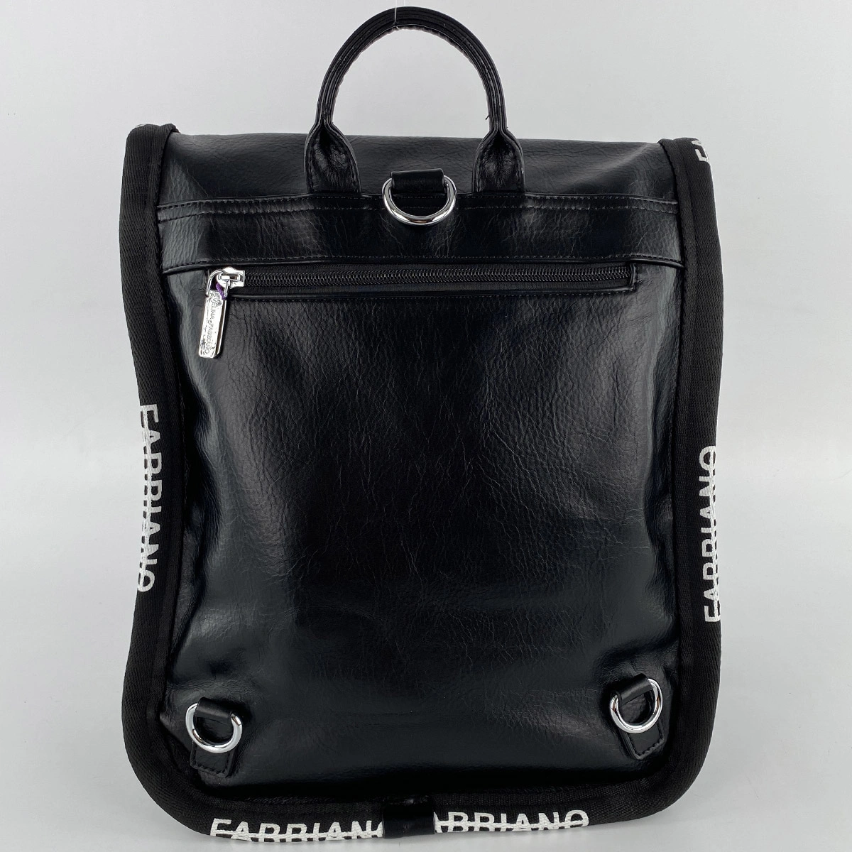 Сумка-рюкзак черный Vеlina Fabbiano VF553174 фото 2