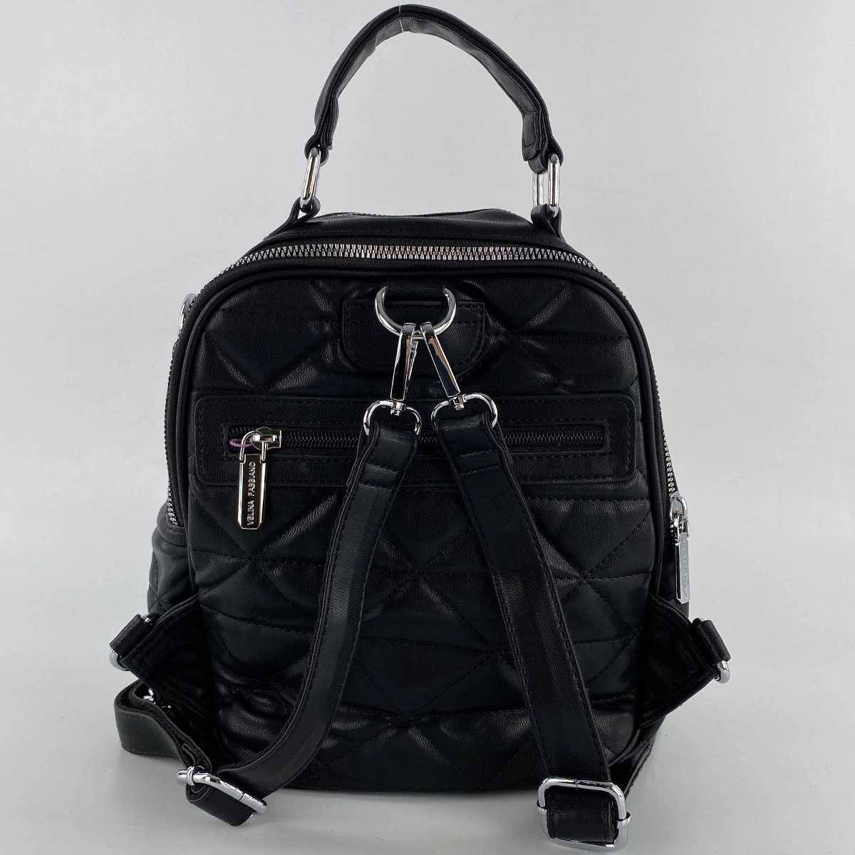 Сумка-рюкзак черный Vеlina Fabbiano VF553103-1 фото 2