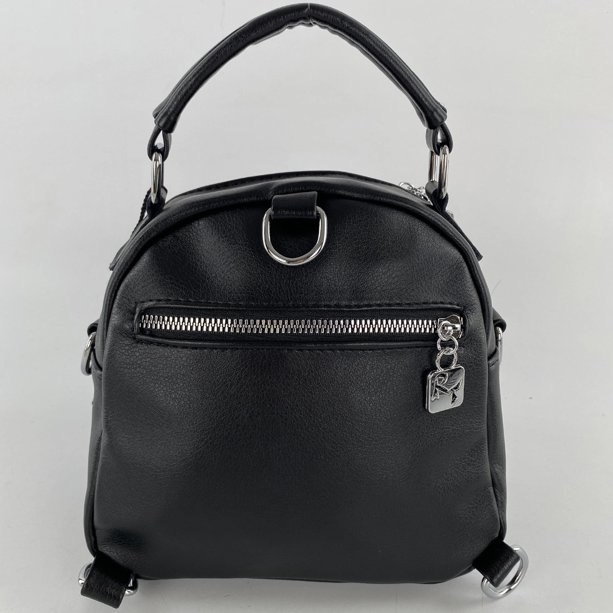 Сумка-рюкзак черный  6980-3 фото 3