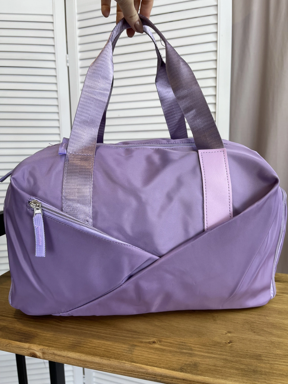 Спортивная сумка фиолетовый Loui Vearner 9858 фото 1