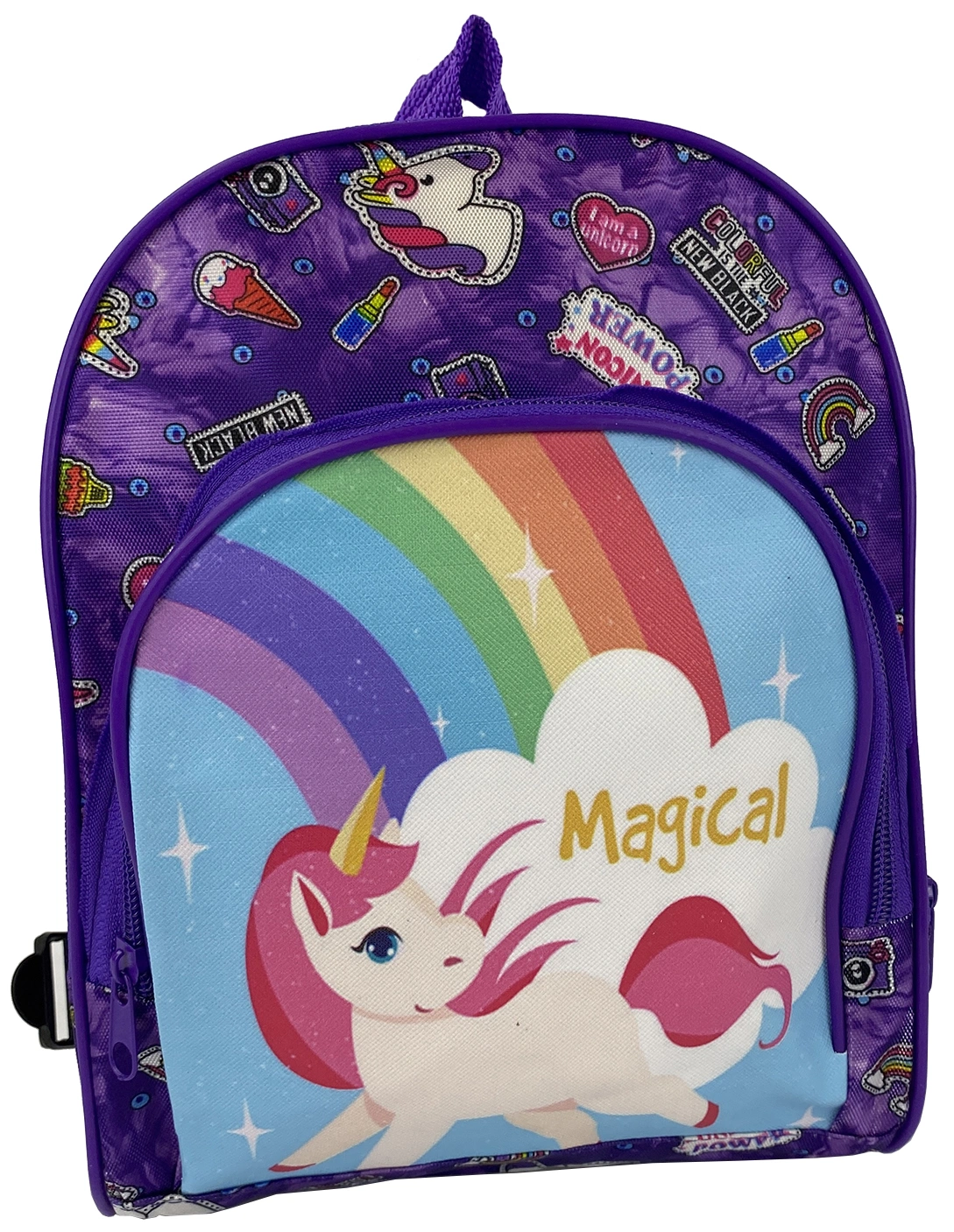 Рюкзак детский фиолетовый  фото 1
