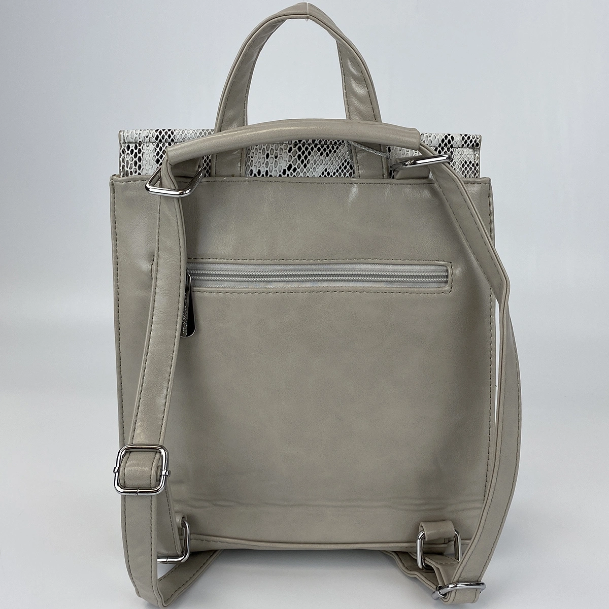 Сумка-рюкзак серый Dellilu H8030-51 фото 2