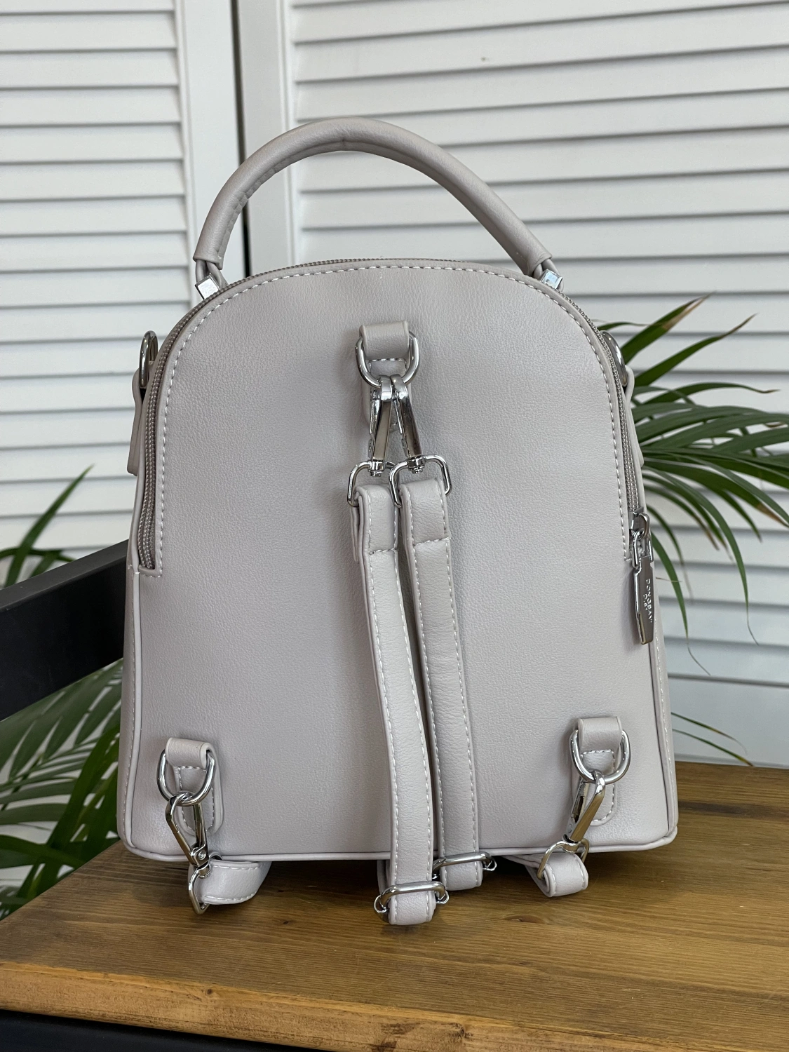 Сумка-рюкзак серый Fashion 882533 фото 2
