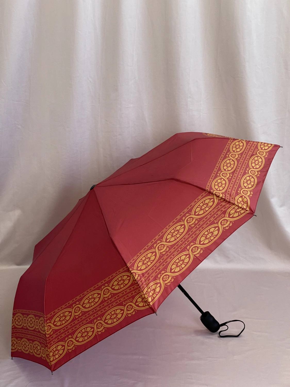 Зонт бордовый Amico 1326 фото 1