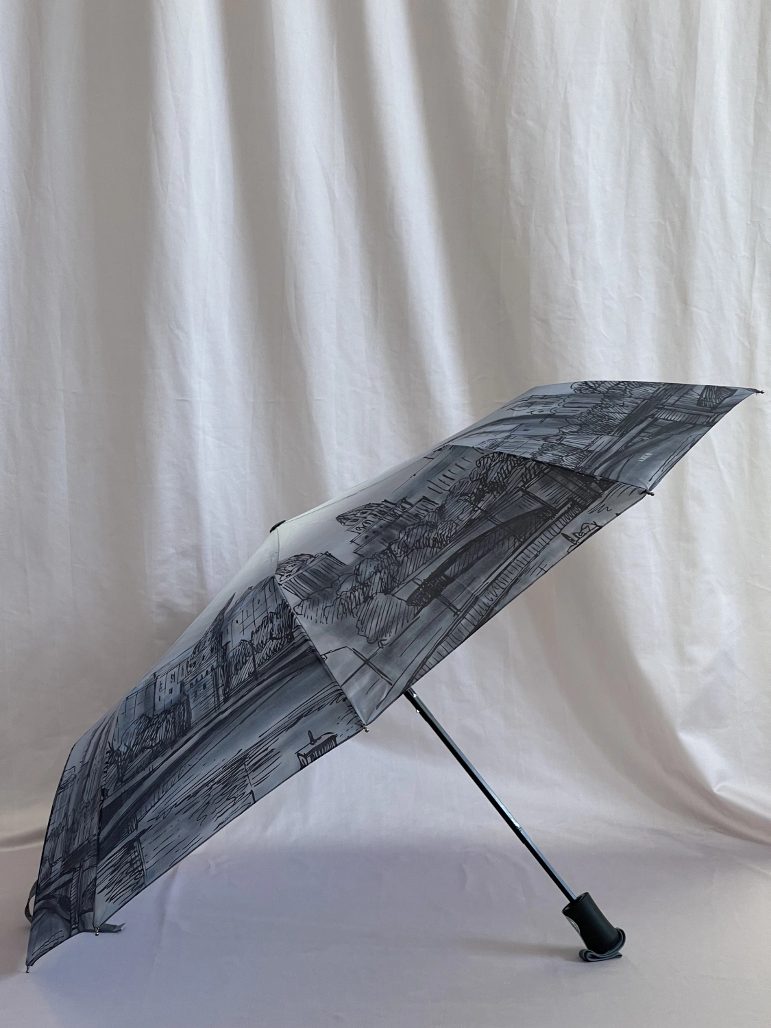 Зонт серый Amico 1341 фото 1