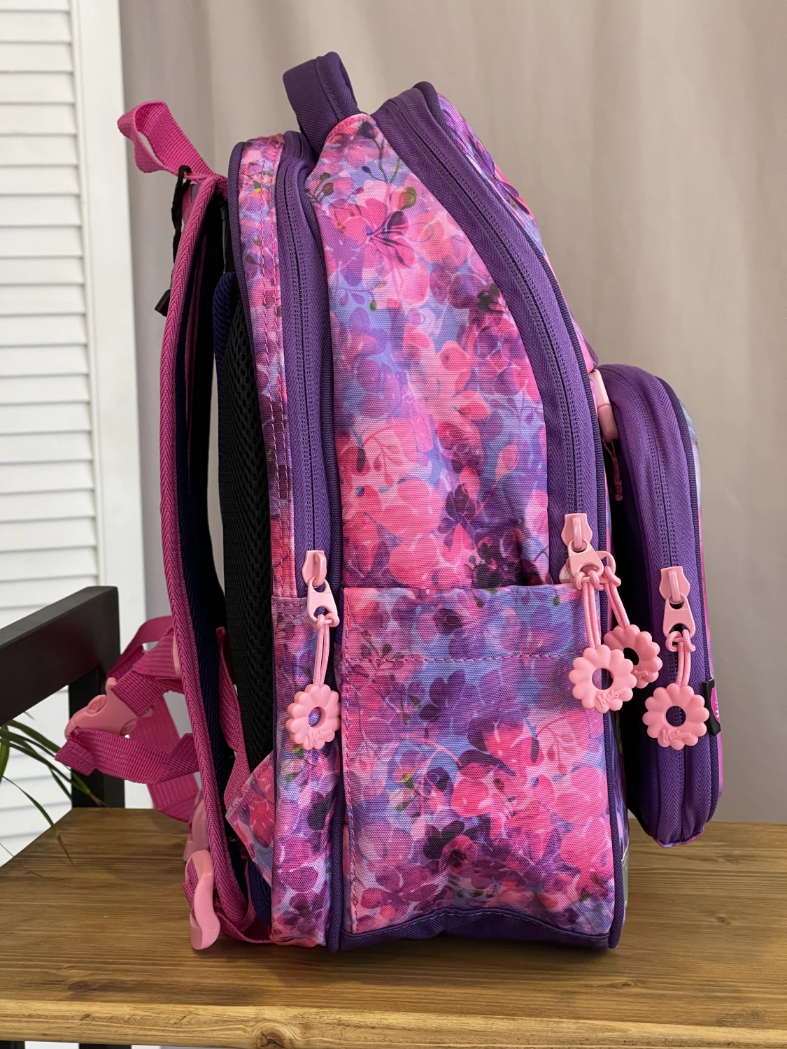 Рюкзак розовый Maksimm T020 фото 3