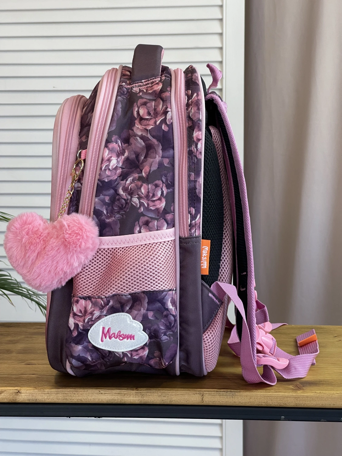 Рюкзак фиолетовый Maksimm С037 фото 2