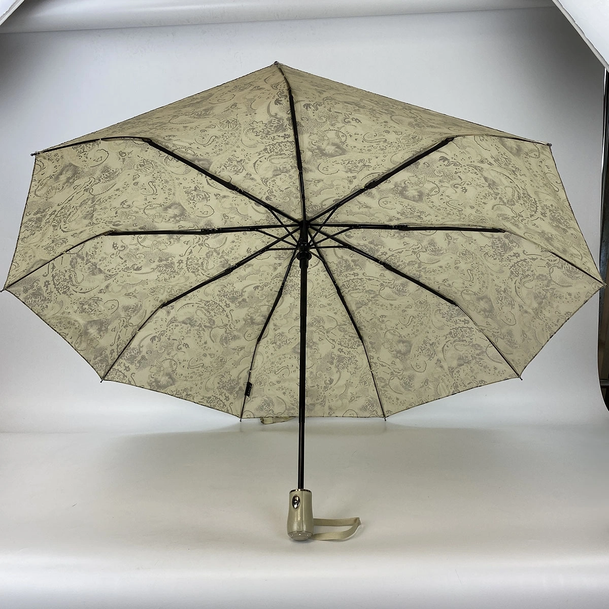 Зонт бежевый Style 1523 фото 2