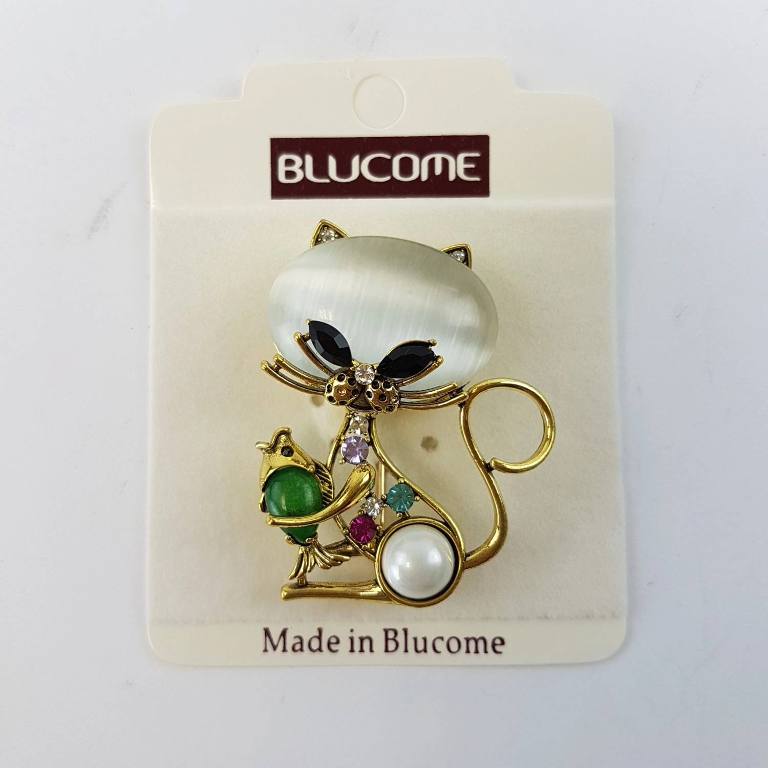 Брошь Blucome MAM5007 золот 10628-49 фото 1