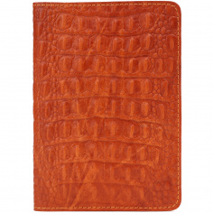 Обложка для паспорта оранжевый Alexander Ts PR006