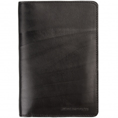Обложка для паспорта черный Alexander Ts PR006